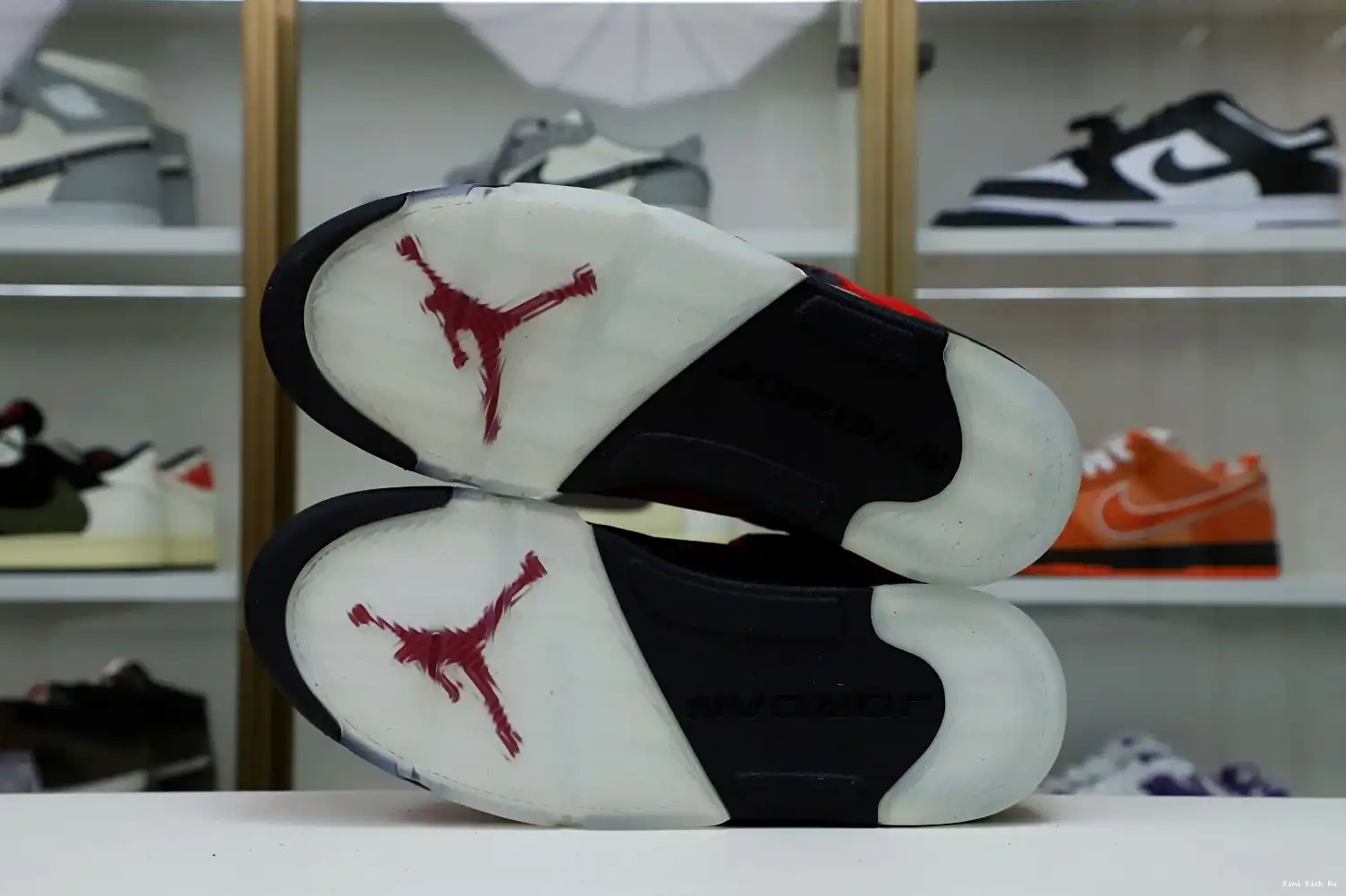 RETRO RED BULL AIR 5 SUEDE Kimikick JORDAN RAGING 0717